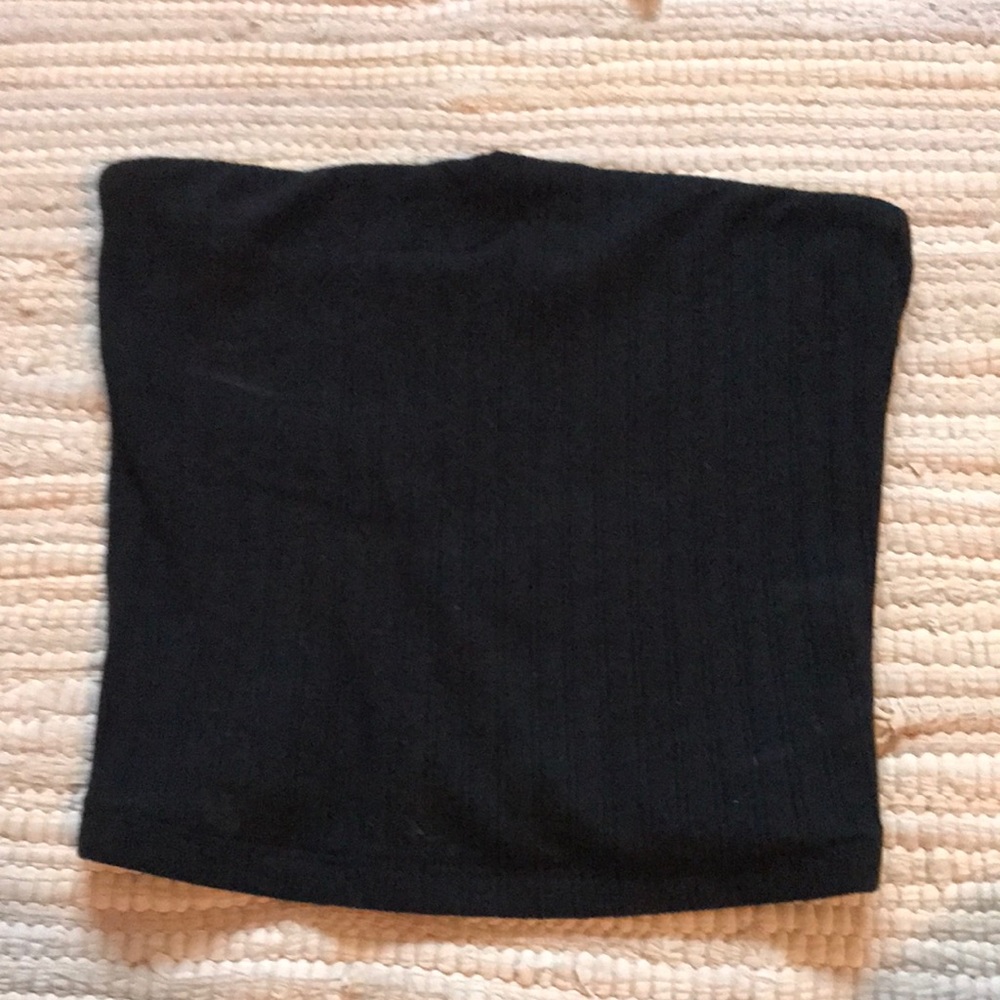 american eagle black tube top